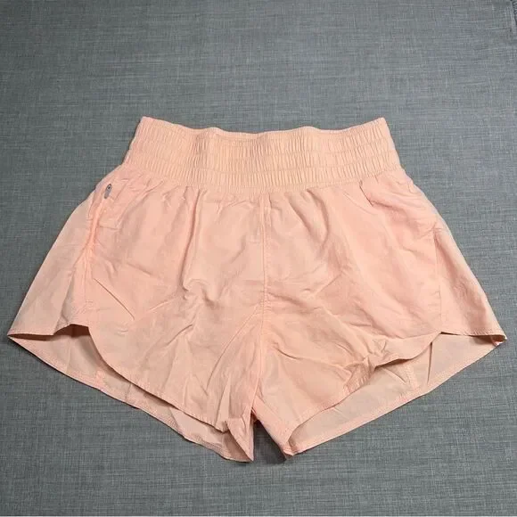 All in motion Crinkle Tulip Running Shorts Light Pink Size XS - Picture 2 of 8